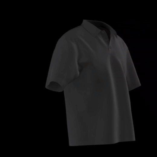 Polo Camisero Negro