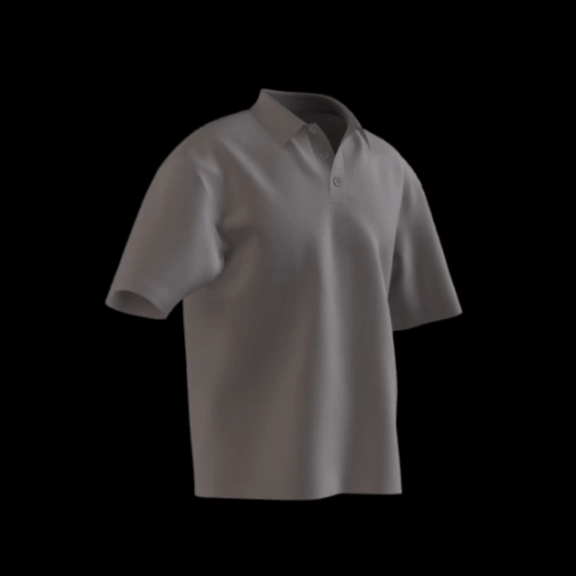 polo camisero plomo claro