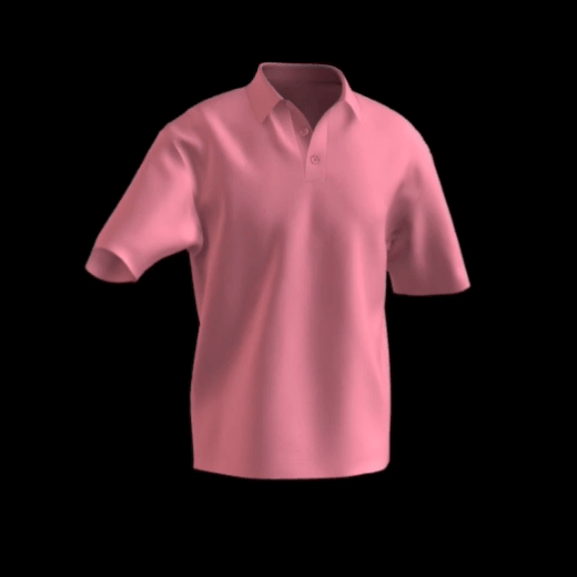 polo camisero rosado