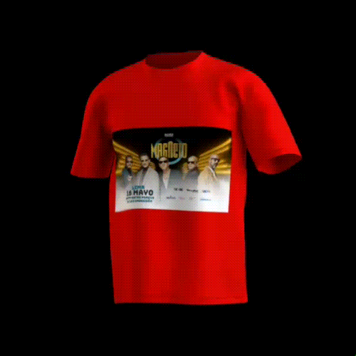 polo personalizado concierto magneto