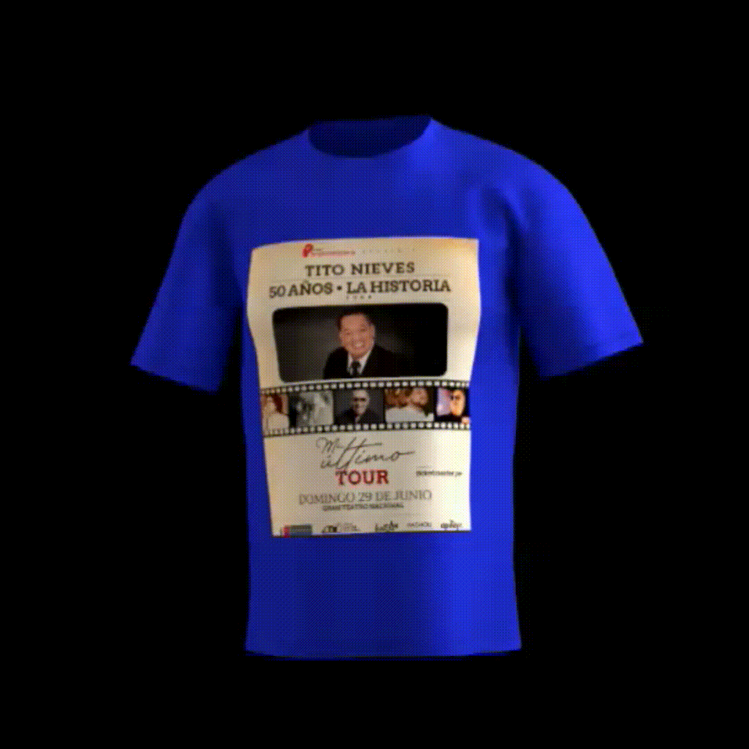 Polo para concierto de tito nieves