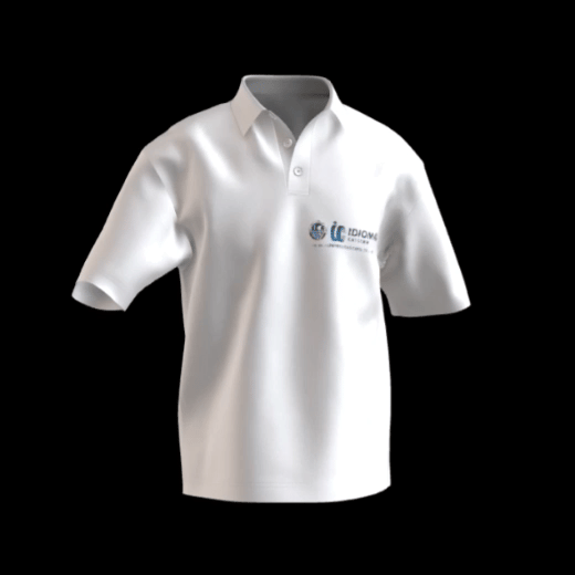 Polo Camisero publicitario Color blanco entero