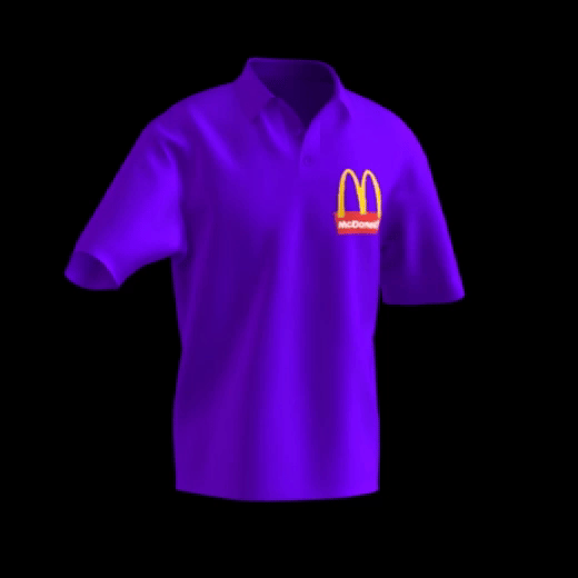 polo camisero publicitario morado