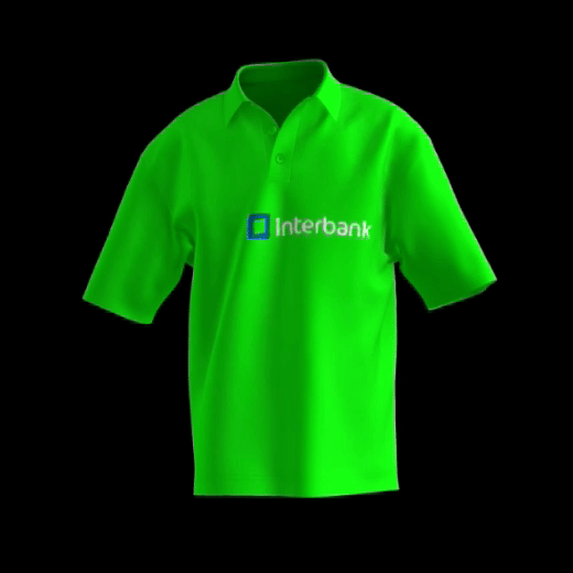 Polo camisero publicitario verde claro