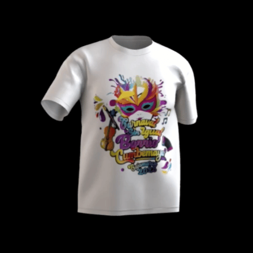 Polo personalizado para carnavales