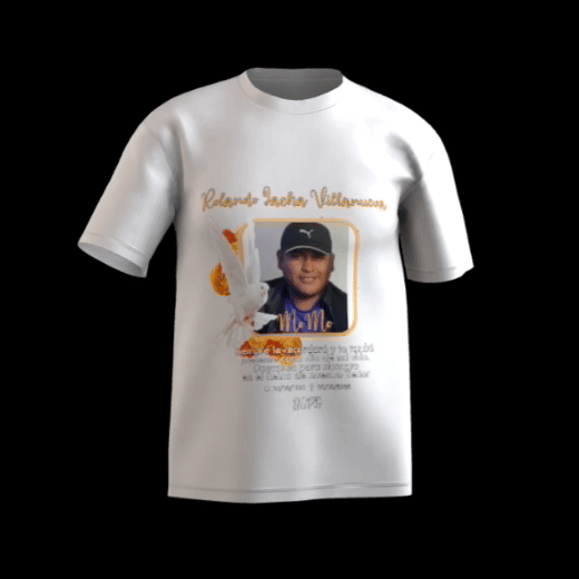 polo personalizado de difunto