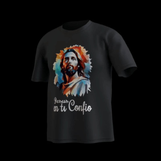 polo estampado católico