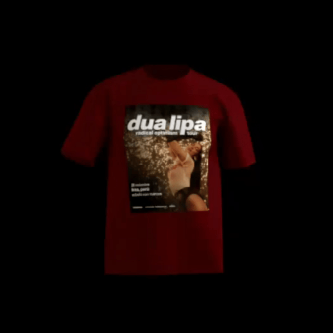 polo para concierto de dua lipa